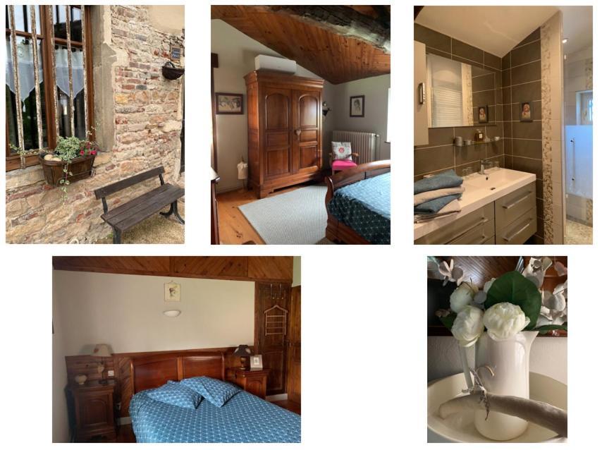 Bed and Breakfast Moulin Crozet Montceaux Экстерьер фото